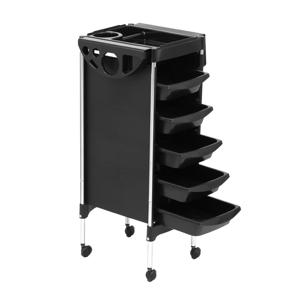 Utility Trolleys: Embellir Salon Trolley Cart Spa Beauty Rolling Tray Hairdressing Storage 6 Tiers