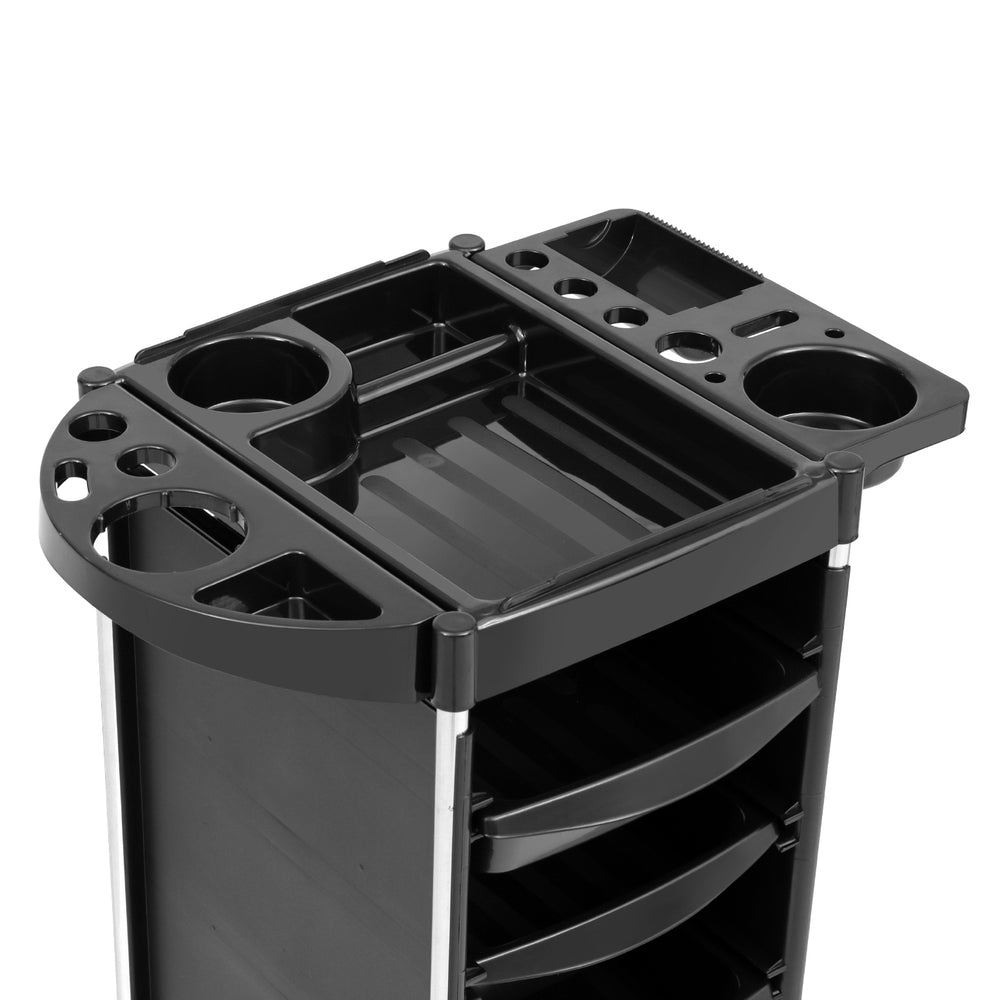 Utility Trolleys: Embellir Salon Trolley Cart Spa Beauty Rolling Tray Hairdressing Storage 6 Tiers
