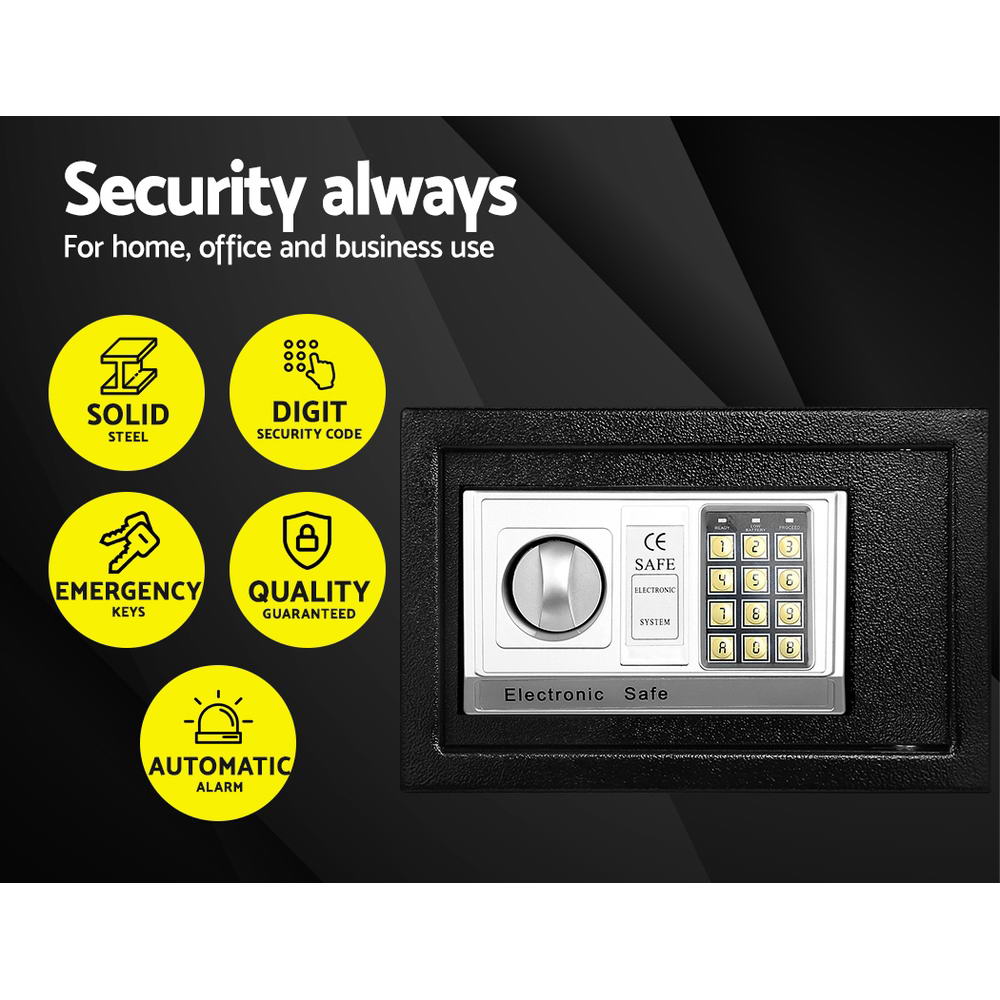 Safes & Lock Boxes: UL-TECH Security Safe Box 8.5L