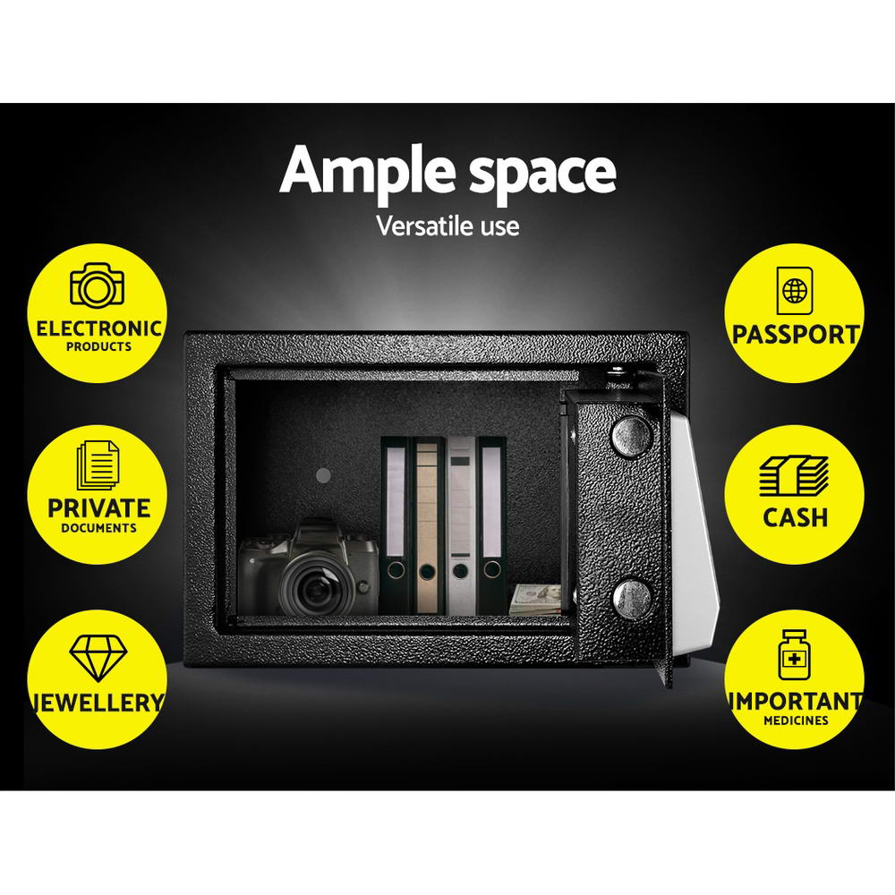 Safes & Lock Boxes: UL-TECH Security Safe Box 8.5L