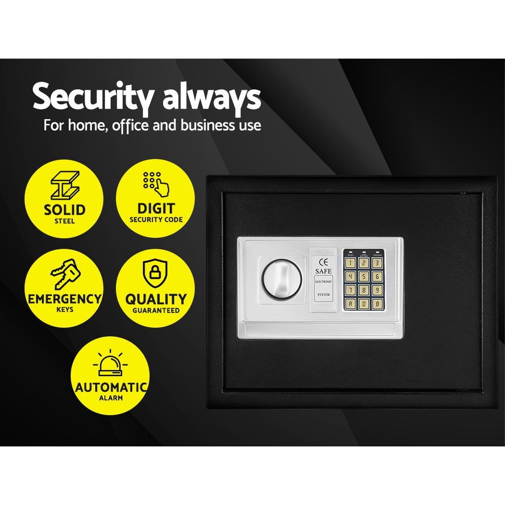 Safes & Lock Boxes: UL-TECH Security Safe Box 20L