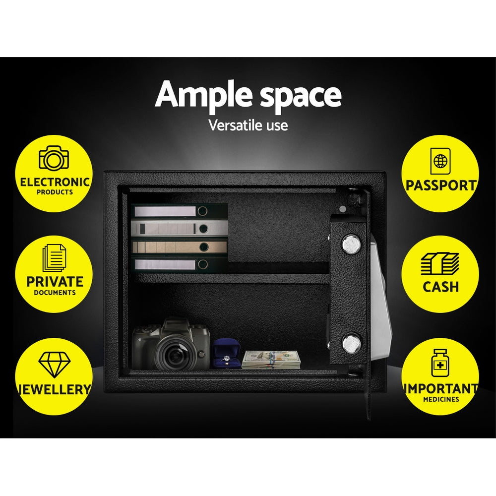 Safes & Lock Boxes: UL-TECH Security Safe Box 20L