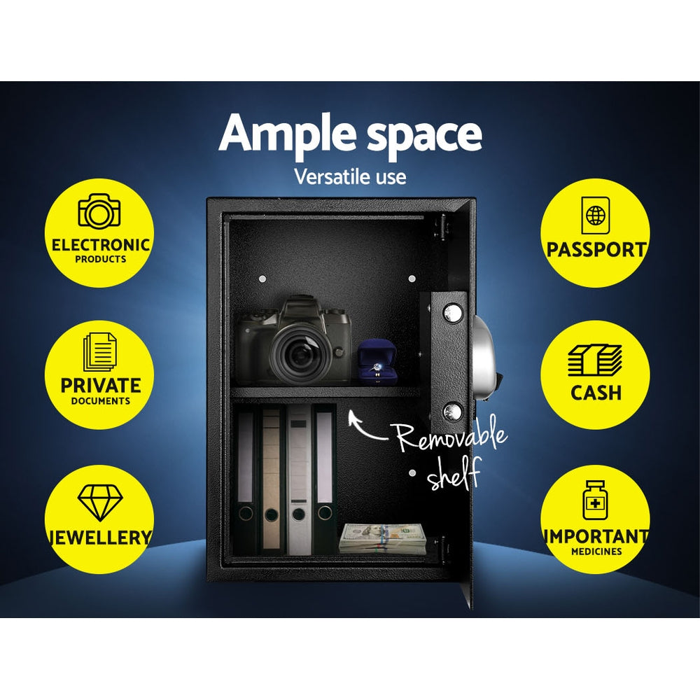 Safes & Lock Boxes: UL-TECH Security Safe Box LCD Display