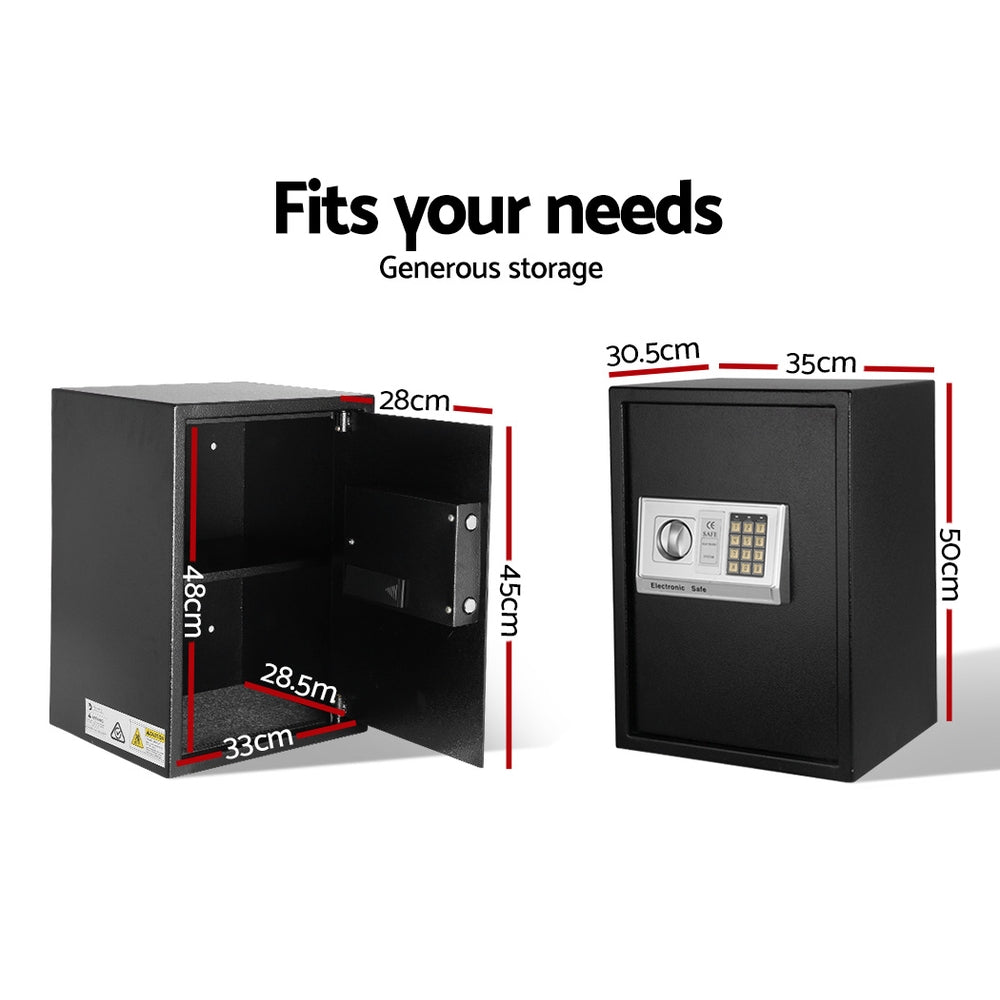 Safes & Lock Boxes: UL-TECH Security Safe Box Digital