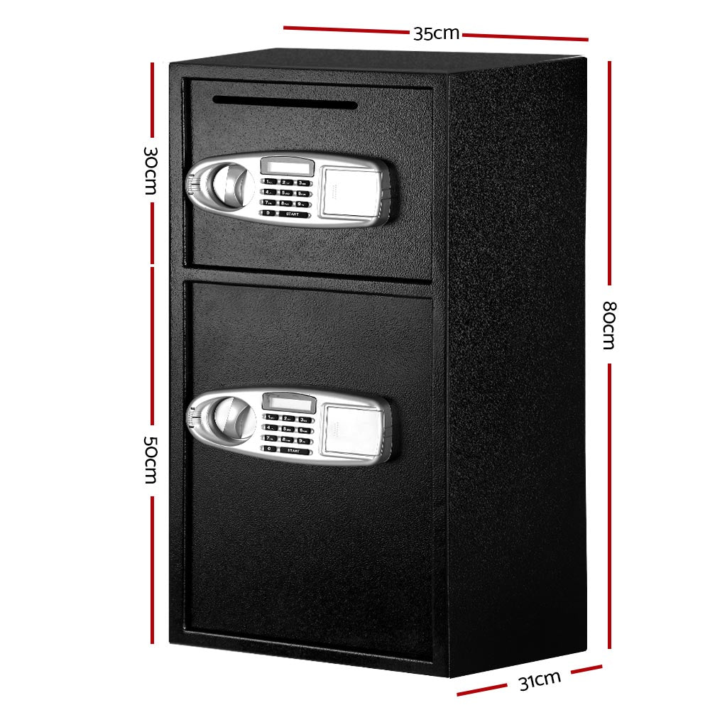 Safes & Lock Boxes: UL-TECH Security Safe Box Double Door