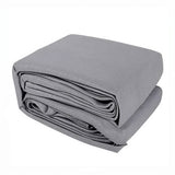 Instahut Sun Shade Sail Cloth 98% UV Block Outdoor Canopy Rectangle 2X5M Grey