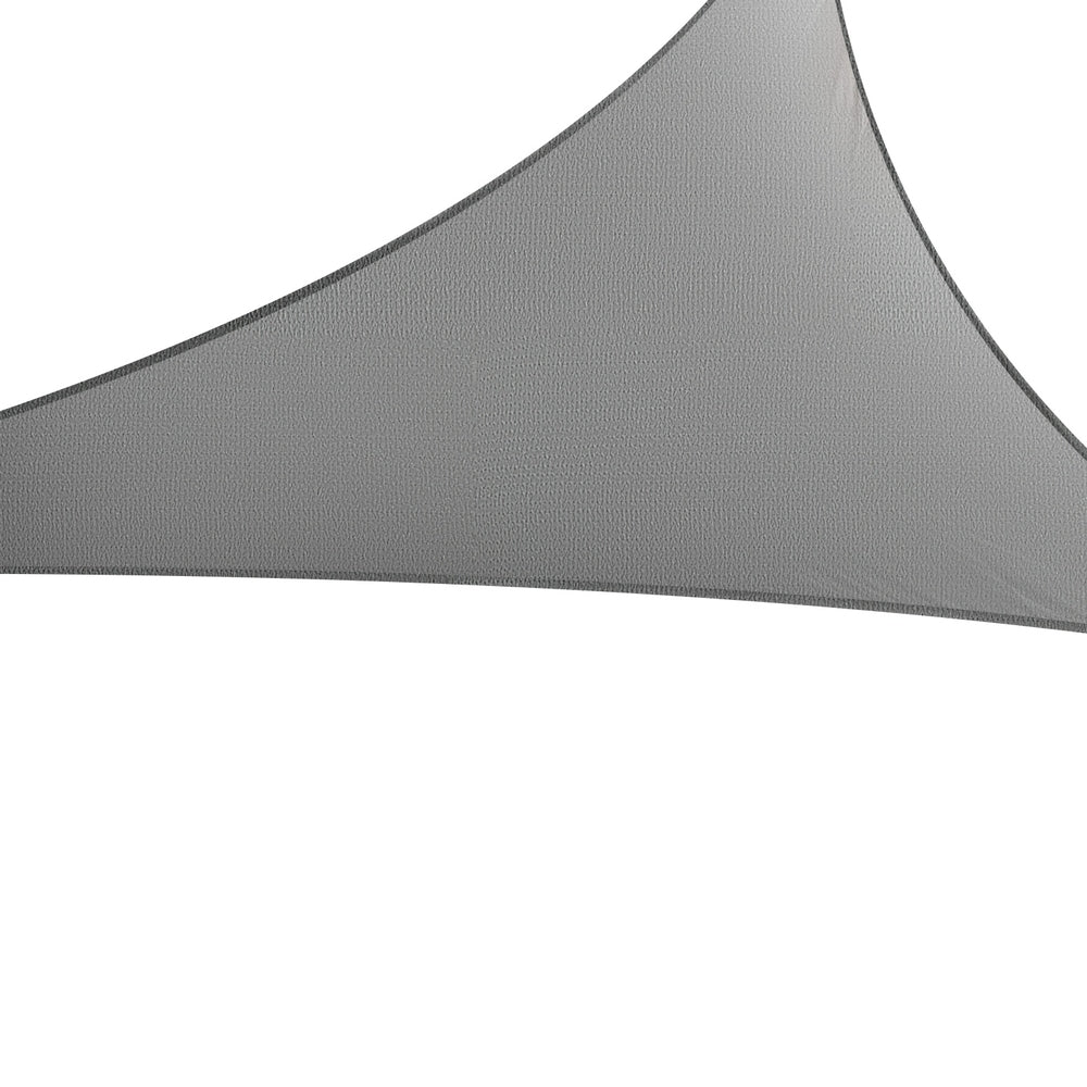 Umbrellas & Sunshades: Instahut Shade Sail Cloth Shadecloth Canopy Triangle 280gsm 5x5x7.1m