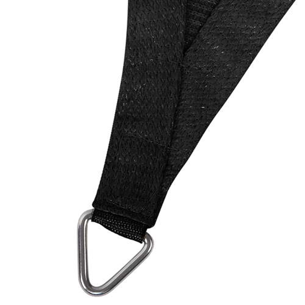 Umbrellas & Sunshades: Instahut Shade Sail 6x7m Rectangle 280GSM 98% Black Shade Cloth
