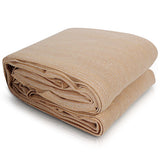 Umbrellas & Sunshades: Instahut Shade Sail 2x4m Rectangle 185GSM 95% Sand Shade Cloth