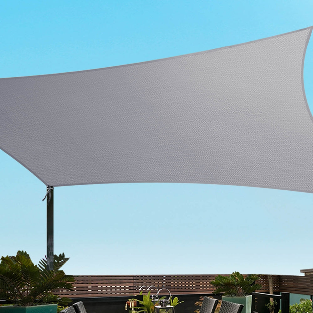 Umbrellas & Sunshades: Instahut Waterproof Shade Sail Shade cloth Canopy 220GSM 3x8m