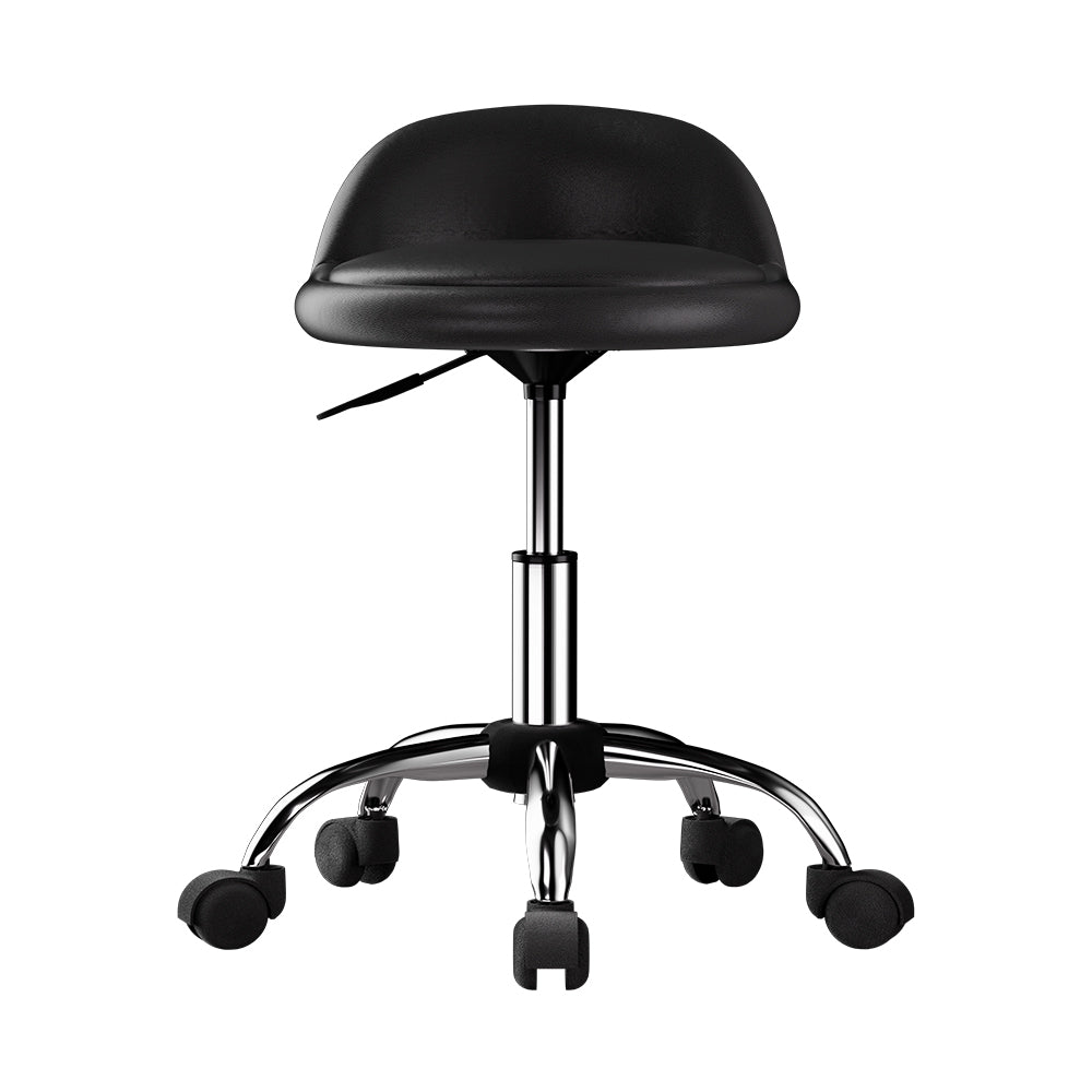 Ottomans & Footstools: Artiss Salon Stool Swivel Chair Backrest Chairs