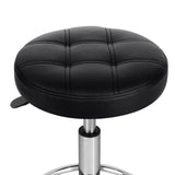 Ottomans & Footstools: Artiss Salon Stool Round Swivel Chairs