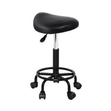 Ottomans & Footstools: Artiss Salon Stool Saddle Swivel Chair
