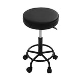 Ottomans & Footstools: Artiss Salon Stool Round Swivel Chair