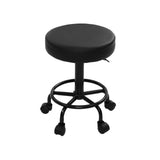 Ottomans & Footstools: Artiss Salon Stool Round Swivel Chair