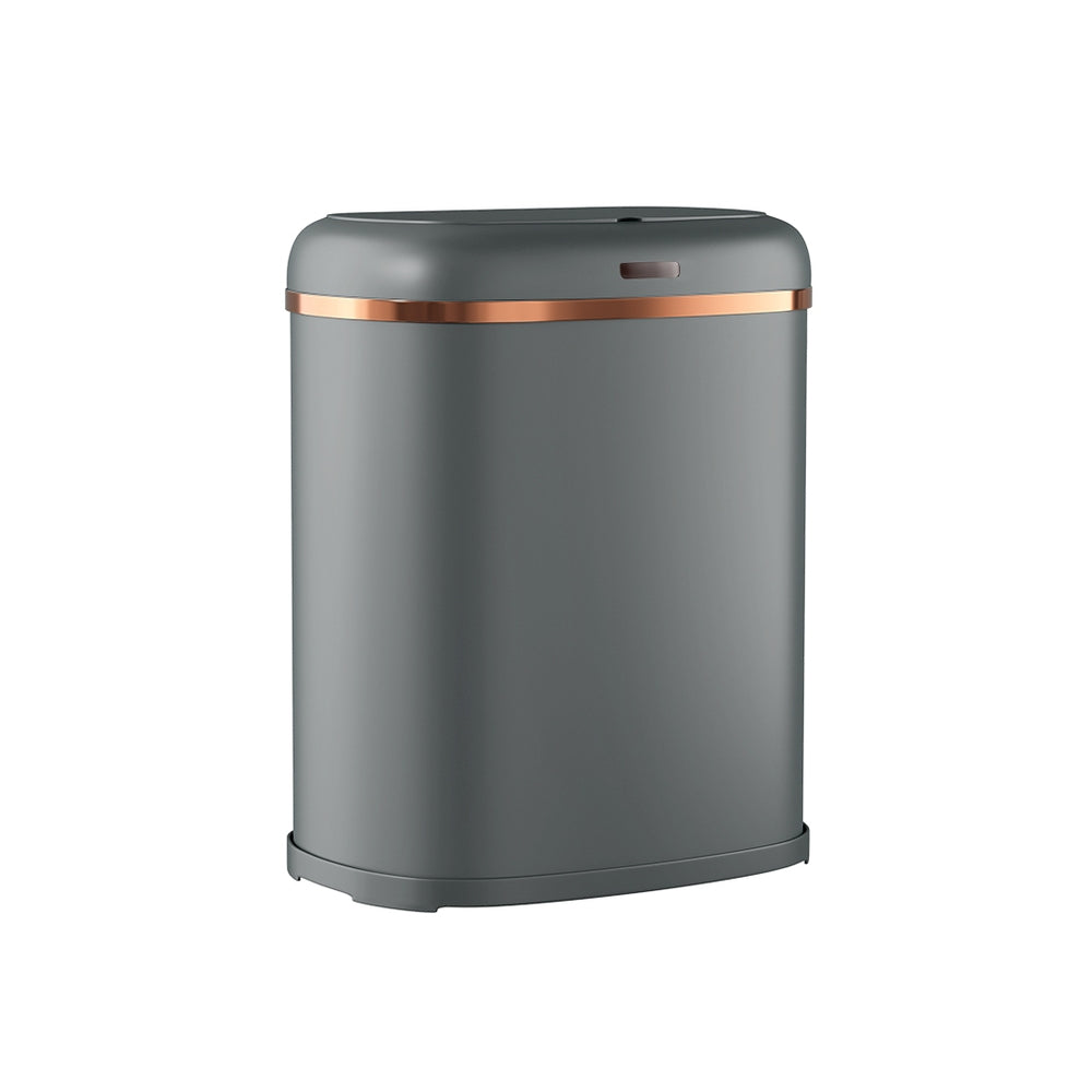 Automatic Bins: Devanti 38L Motion Sensor Bin Rubbish Automatic Grey