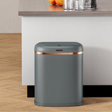 Automatic Bins: Devanti 38L Motion Sensor Bin Rubbish Automatic Grey