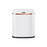 Automatic Bins: Devanti 38L Motion Sensor Bin Rubbish Automatic White