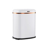 Automatic Bins: Devanti 38L Motion Sensor Bin Rubbish Automatic White