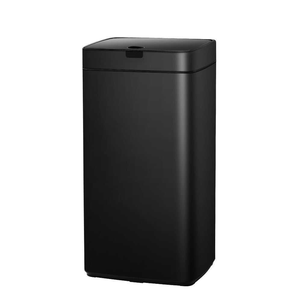 Automatic Bins: Devanti 45L Motion Sensor Bin Rubbish Automatic Black