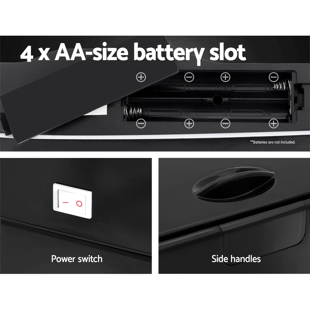 Automatic Bins: Devanti 45L Motion Sensor Bin Rubbish Automatic Black