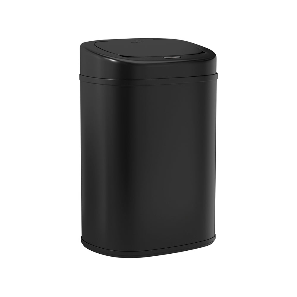 Automatic Bins: Devanti 82L Motion Sensor Bin Rubbish Automatic Black