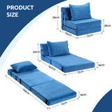 Sofas & Sofa Beds: Artiss Convertible Folding Sofa Bed Armless Lounger Foam Floor Sofas Futons Couches