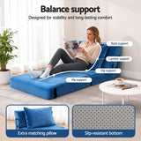 Sofas & Sofa Beds: Artiss Convertible Folding Sofa Bed Armless Lounger Foam Floor Sofas Futons Couches