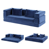 Sofas & Sofa Beds: Artiss Convertible Folding Sofa Bed Pull Out Mattress Foldable Lounge Couch Chair