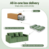 Sofas & Sofa Beds: Artiss Modular 3-Seater Sofa Bed Convertible Sectional Floor Couch with Deep Seat