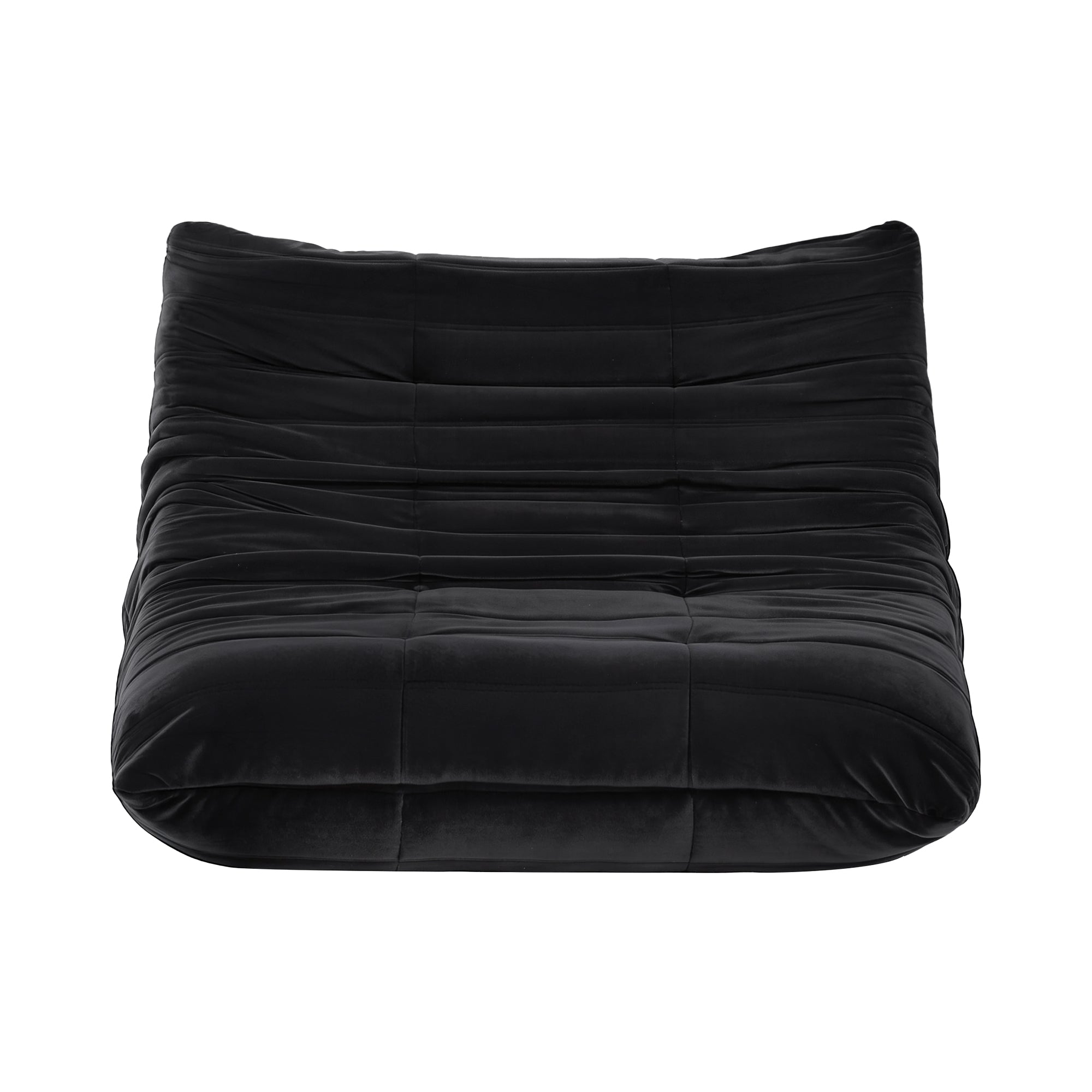 Sofas & Sofa Beds: Artiss Lazy Sofa 2 Seaters Accent Caterpillar Chair Floor Couch Armless Lounge