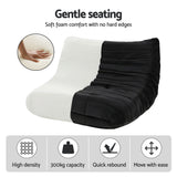 Sofas & Sofa Beds: Artiss Lazy Sofa 2 Seaters Accent Caterpillar Chair Floor Couch Armless Lounge