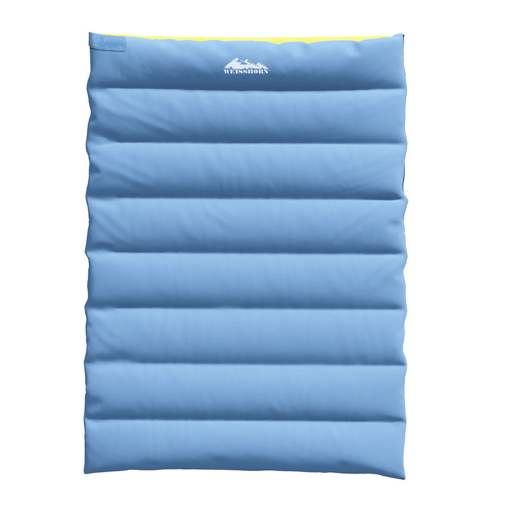 Sleeping Bags: Weisshorn Sleeping Bag Double Bags Thermal Camping Hiking Tent Grey -5°C