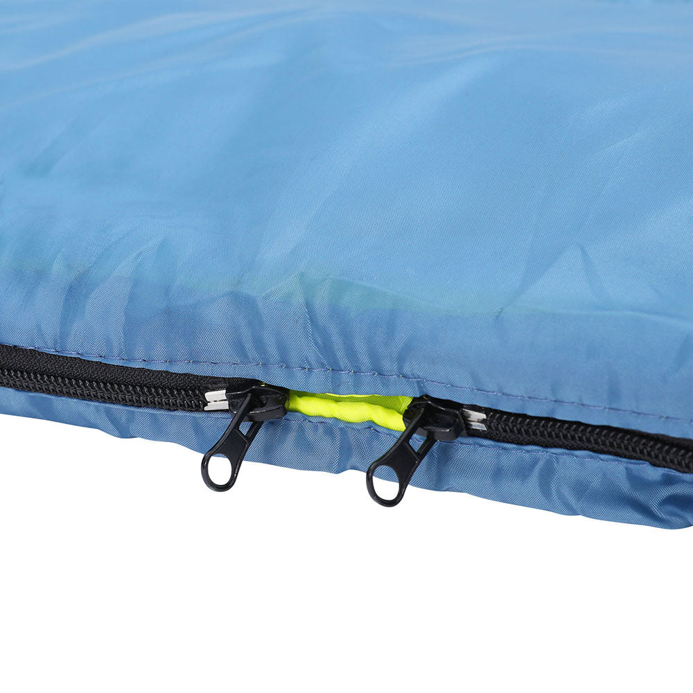 Sleeping Bags: Weisshorn Sleeping Bag Double Bags Thermal Camping Hiking Tent Grey -5°C