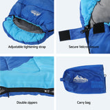Sleeping Bags: Weisshorn Sleeping Bag Set of 2 Kids Single 172cm Thermal Camping Hiking