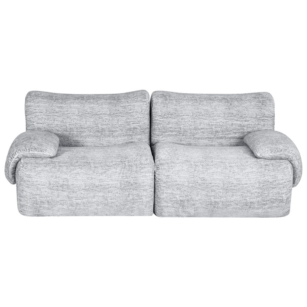 Sofas & Sofa Beds: Artiss 2 Seater Sofa Modular Sectional Sofas Couch Bed No Assembly Living Room Grey