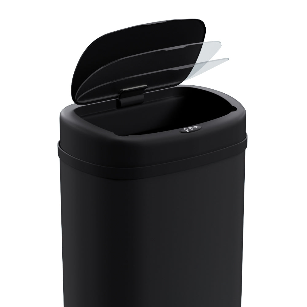 Automatic Bins: Devanti 50L Sensor Bin Motion Rubbish Automatic Black