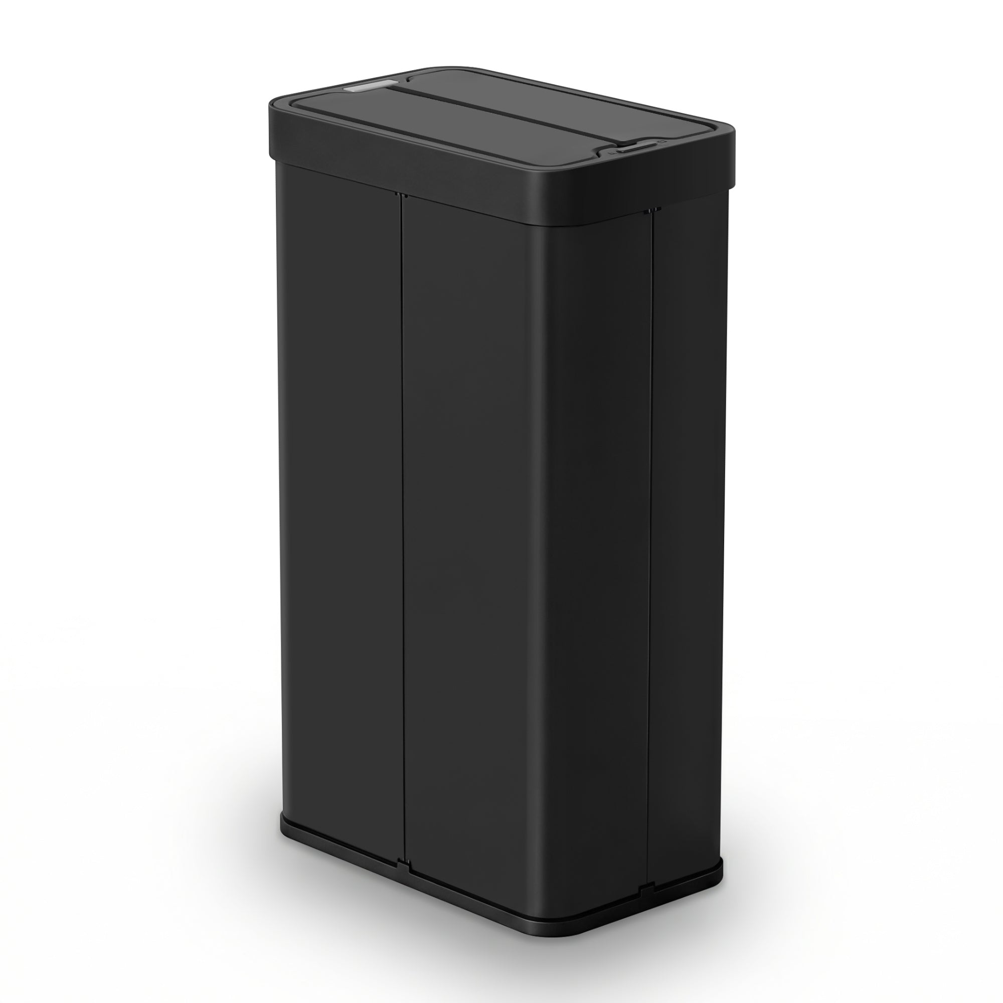 Automatic Bins: Devanti Rubbish Bin 70L Automatic Sensor Kitchen Bin, Slim Smart Garbage Can Touchless Rectangular with Liner Holder, Fully Closed Lid for Bedroom, Bathroom, Living Room, Black