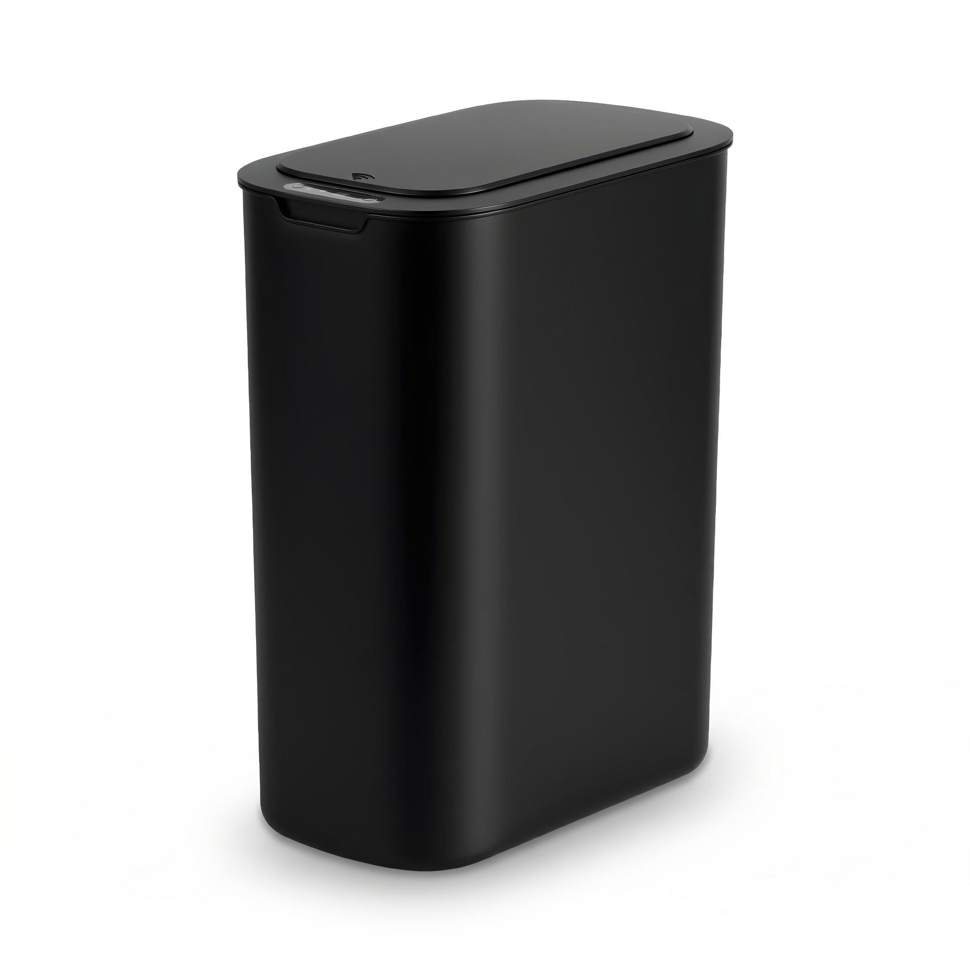 Automatic Bins: Devanti Automatic Trash Bin with Lid 25L Motion Sensor Kitchen Bin Touchless Garbage Can Plastic Slim Rubbish Bin with Liner Holder for Kitchen, Home, Office, Black