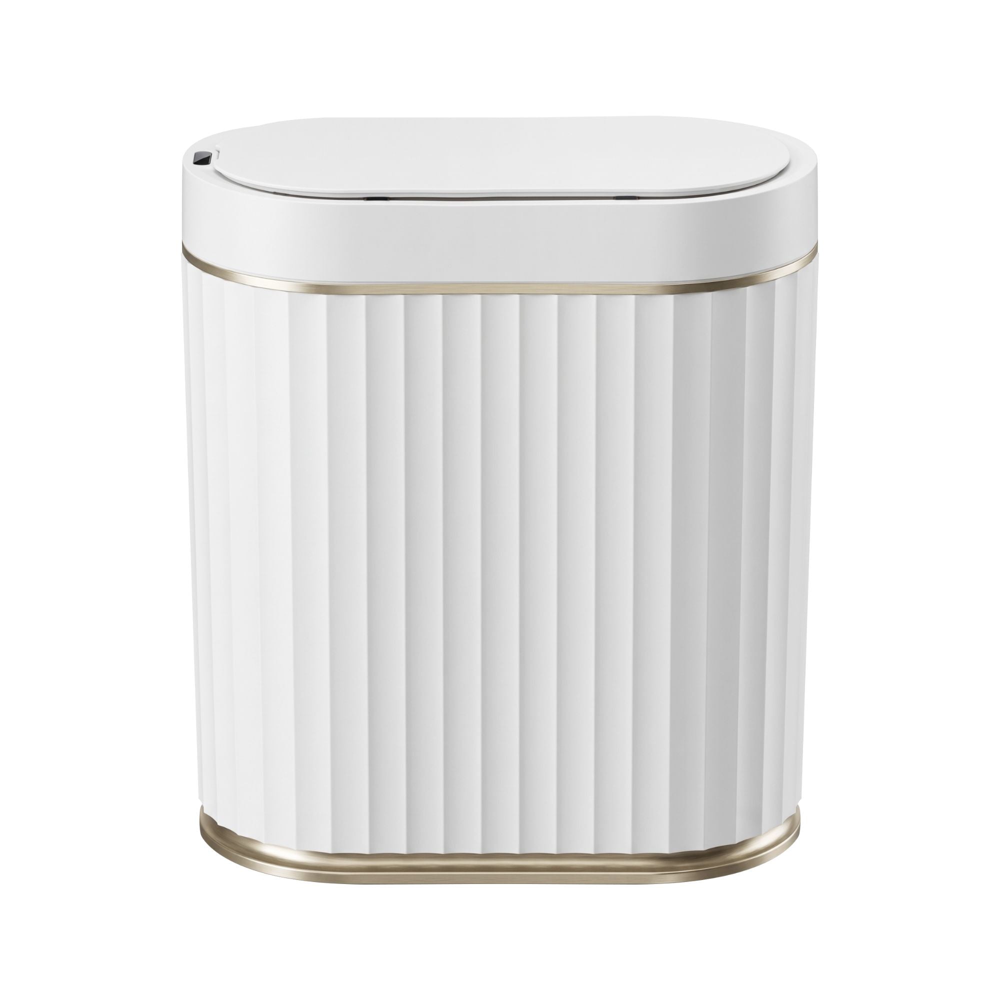 Devanti Sensor Bins 7L Motion Sensor Trash Can Slim Touchless Automatic Waste Bin White