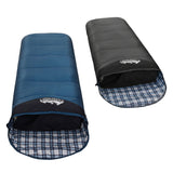 Sleeping Bags: Weisshorn Sleeping Bag Set of 2 Single Thermal Camping Hiking Tent 0℃