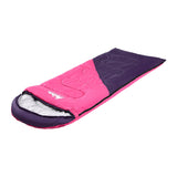 Sleeping Bags: Weisshorn Sleeping Bag Single 213cm Thermal Camping Hiking Pink