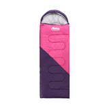 Sleeping Bags: Weisshorn Sleeping Bag Single 213cm Thermal Camping Hiking Pink