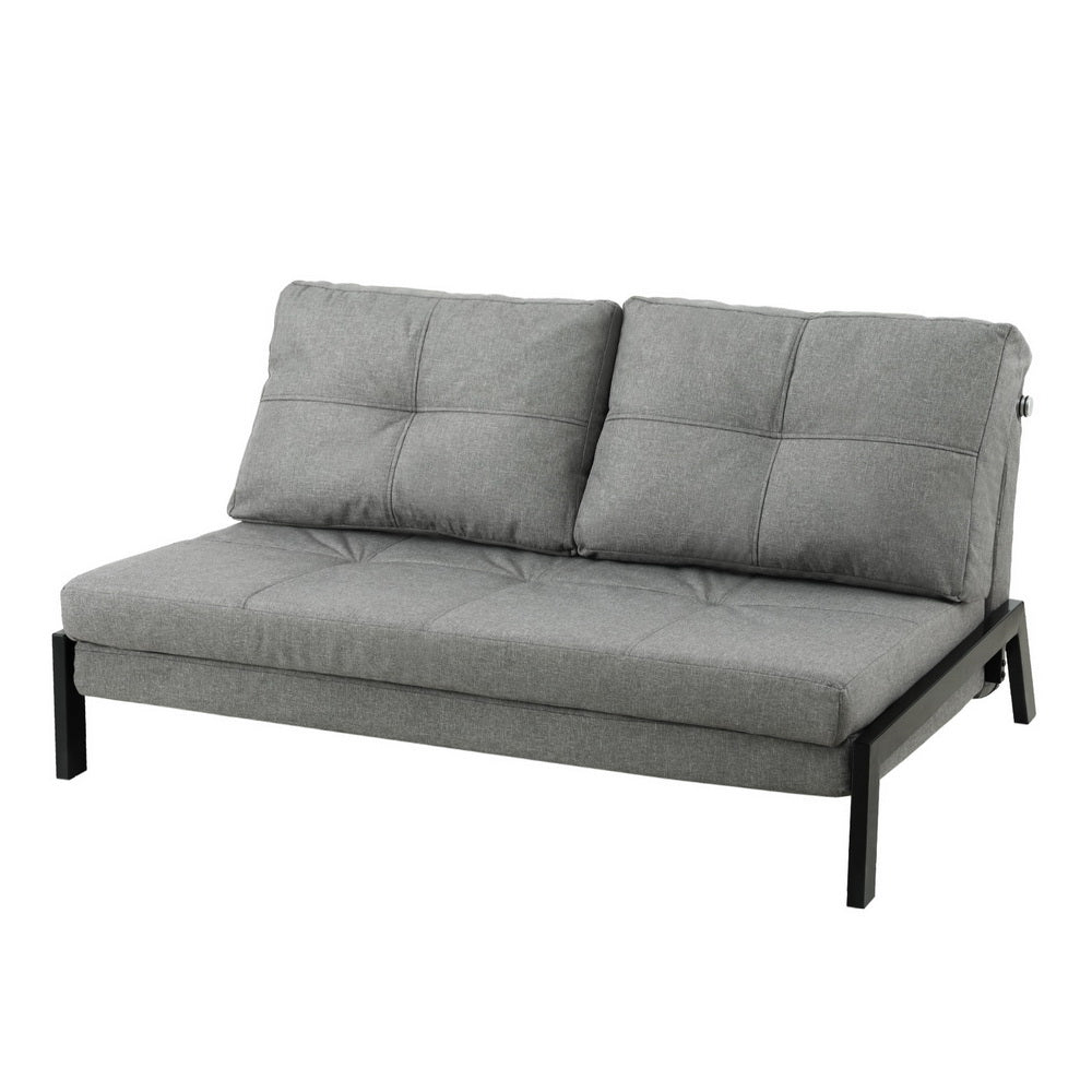 Outdoor Sofas & Lounge Sets: Artiss Sofa Bed 2 Seater Folding Convertible Couch Recliner Lounge Chair