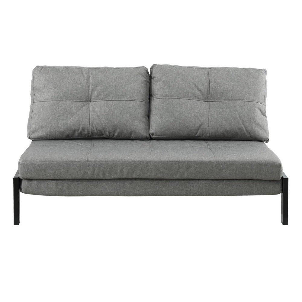 Outdoor Sofas & Lounge Sets: Artiss Sofa Bed 2 Seater Folding Convertible Couch Recliner Lounge Chair