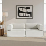 Sofas & Sofa Beds: Artiss Convertible Folding Sofa Bed Beign