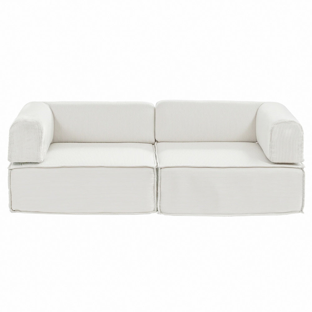 Sofas & Sofa Beds: Artiss Convertible Folding Sofa Bed Beign