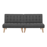 Sofas & Sofa Beds: Artiss 2x Sofa Bed Couch Single Seater Fabric Grey