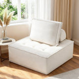 Sofas & Sofa Beds: Artiss Floor Sofa Lounge Chair with Pillow