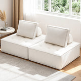 Sofas & Sofa Beds: Artiss 2 Floor Sofa Lounge Chair with Pillow